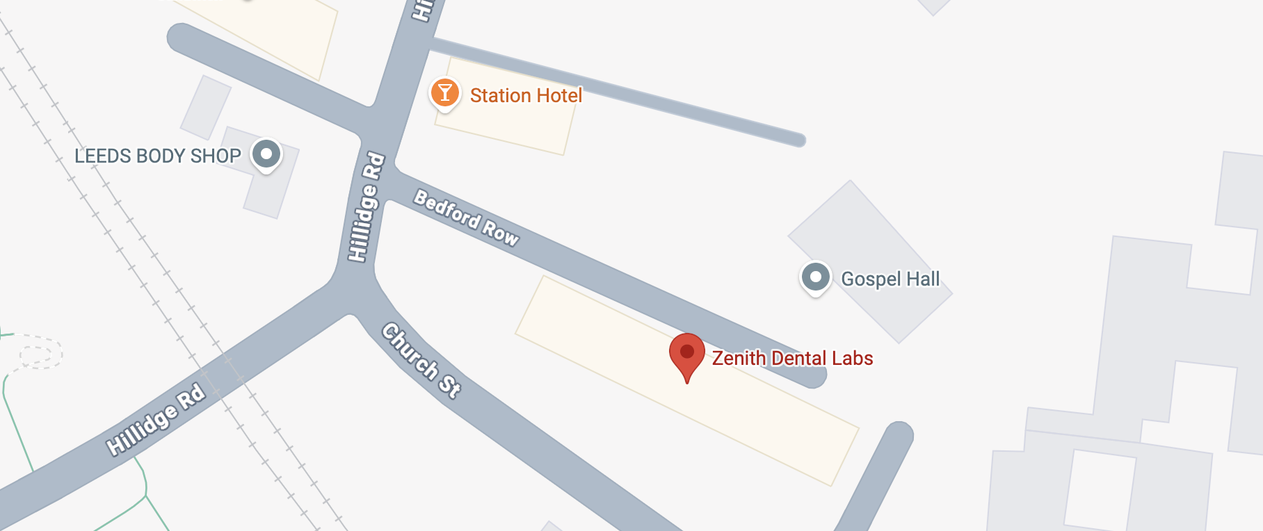 Map showing our location